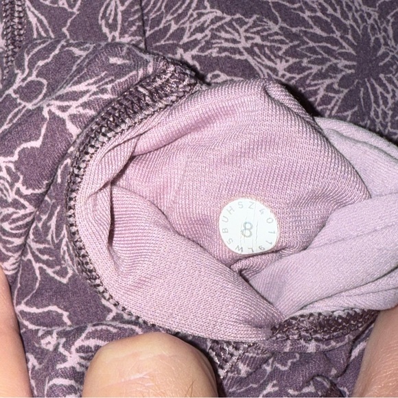 lululemon Align Pant Legging *Full Length Arabesque Smokey Quartz Sz 8 - Picture 4 of 4